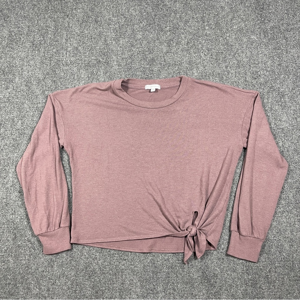 Beyond Yoga Smarten Up Long sleeve Top Mauve Smalle